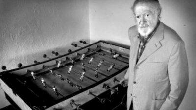 Foosball's true story. Nobody ever recognised his patent rights